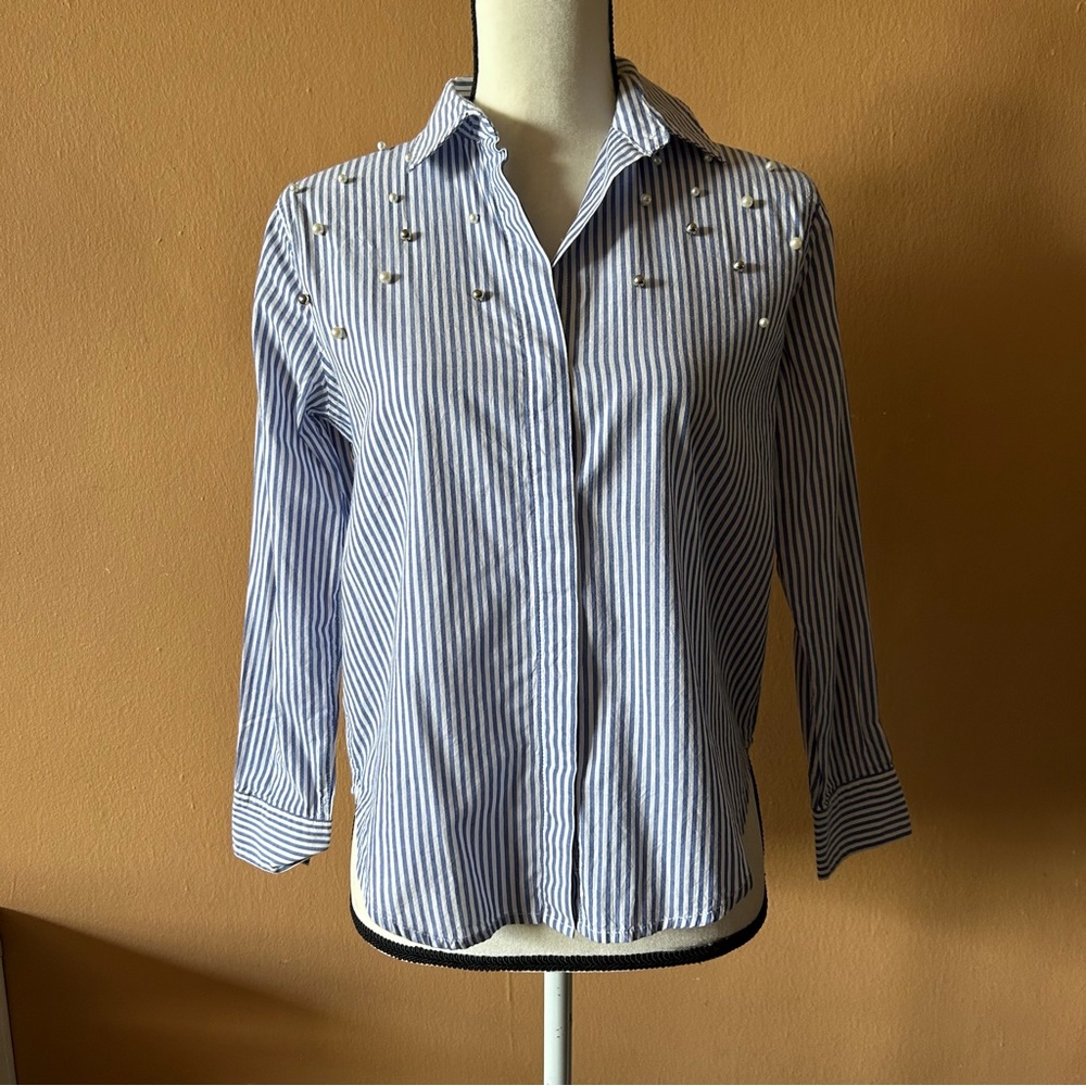 Nwt Rails Taylor Florence Stripe Button Down Shir… - image 3